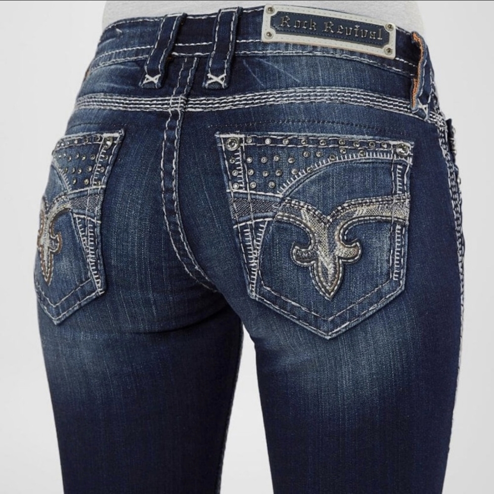 NWT Rock Revival Henna Skinny